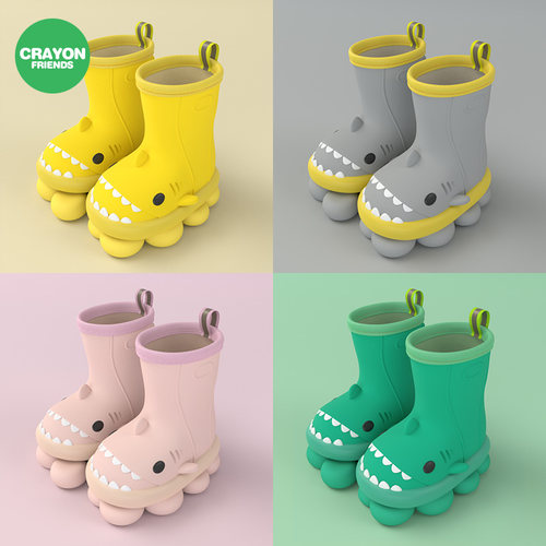 crayonfriends儿童雨鞋