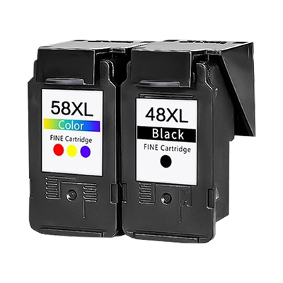 普景适用佳能E478墨盒PG48黑色CL58s彩色 E408 E418 E468  E488 E3480 E4280 E4580打印机连喷墨水盒