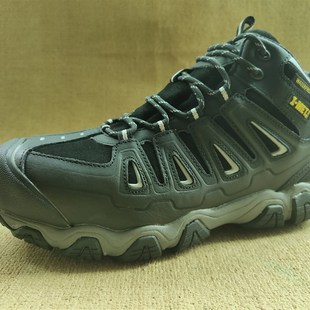 黑色 捡漏劳保鞋 防水安全鞋 防砸防滑舒适中帮工作鞋 男户外防护鞋
