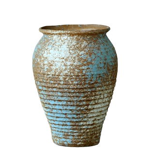 多肉老桩花盆陶瓷大号创意简约肉肉老庄陶罐复古粗陶法师高盆包邮