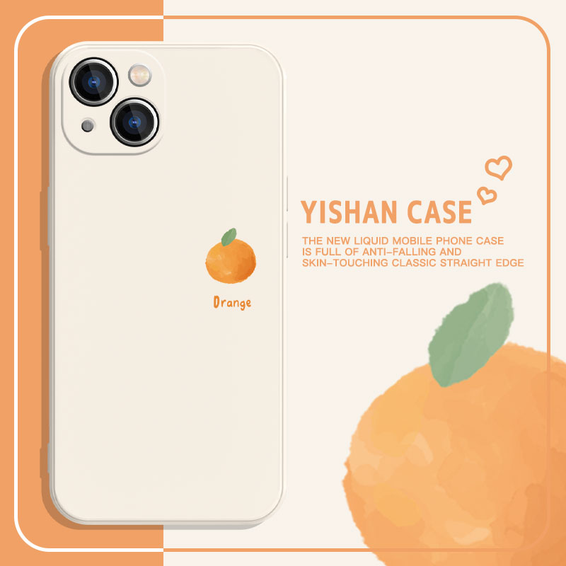 小清新简约水果适用苹果手机壳
