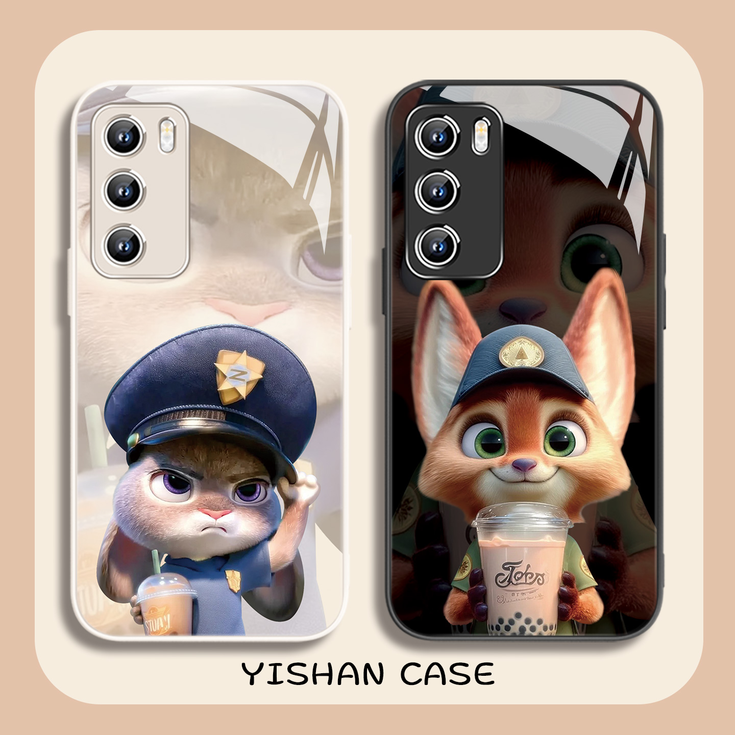 疯狂动物城2情侣手机壳适用vivo