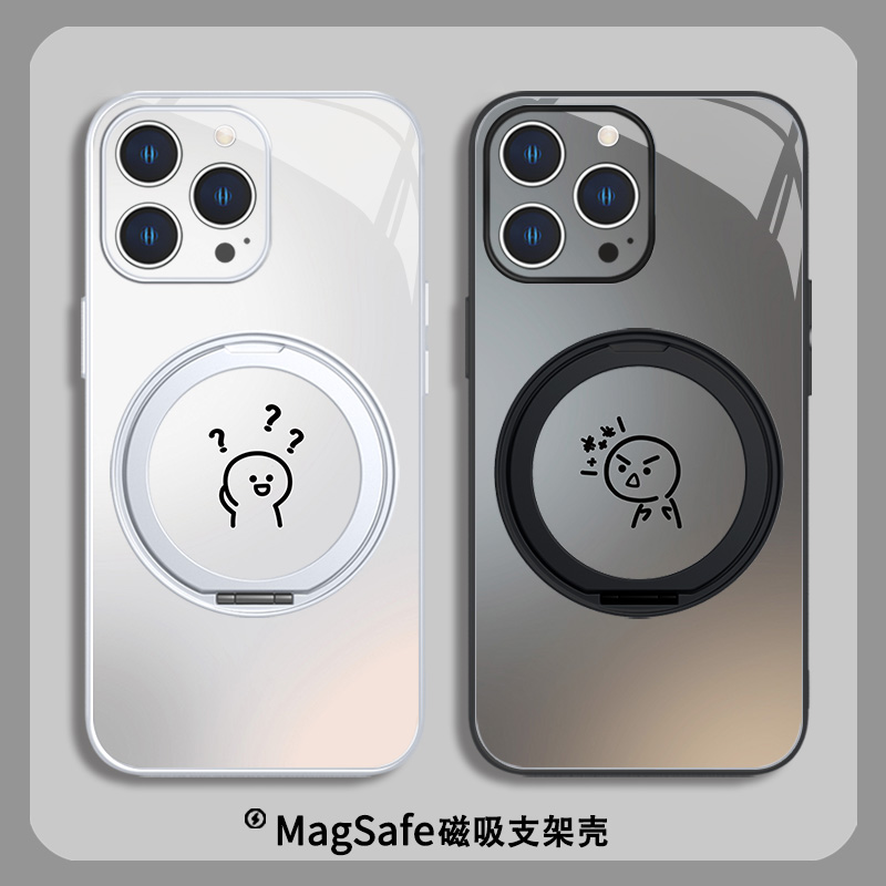 火柴人手机壳适用苹果创意个性