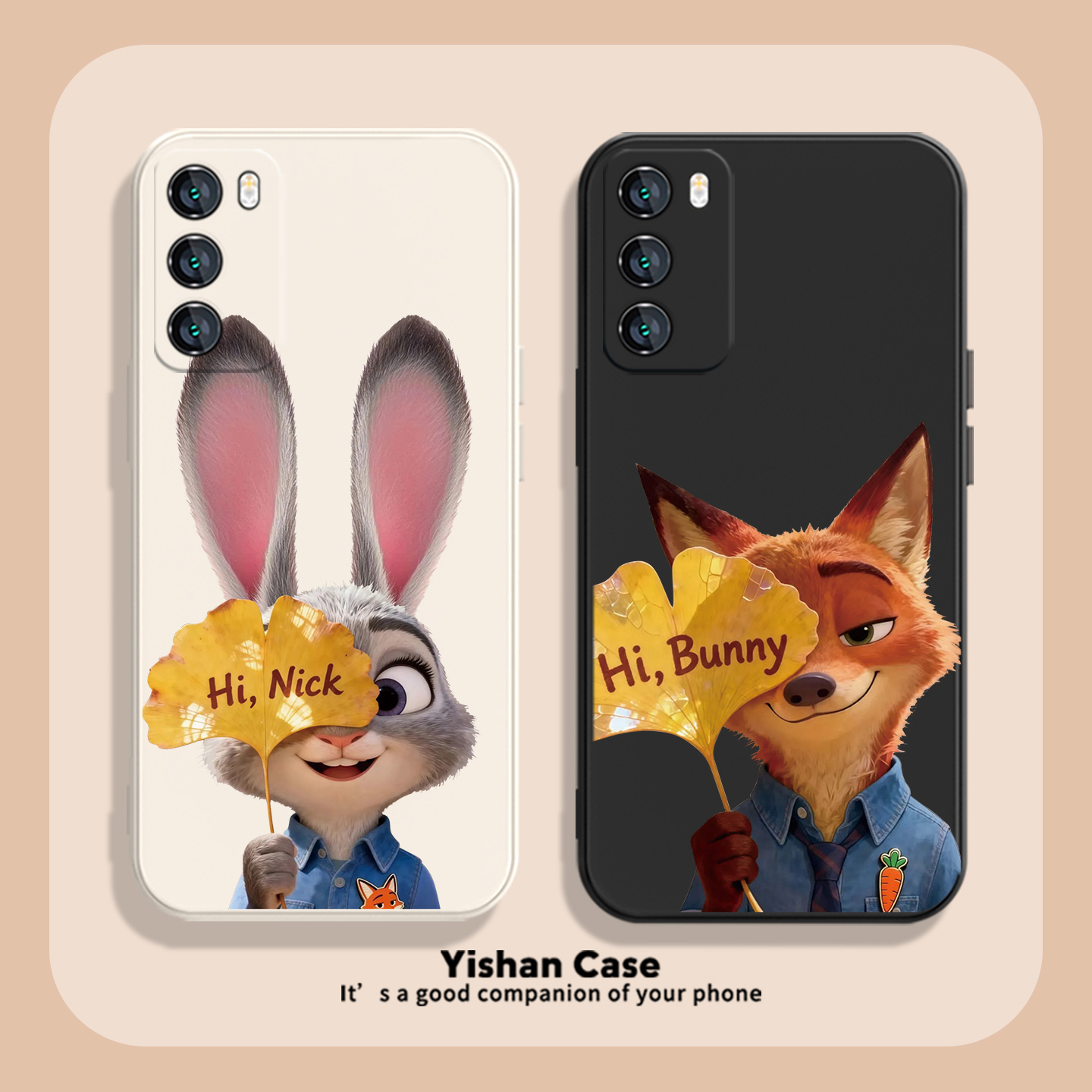 疯狂动物城2情侣手机壳适用华为