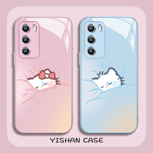 HelloKitty猫适用华为mate80/pura70pro手机壳软萌哈喽kitty猫p60情侣款pura80ultra卡通mate60pro荣耀Magic7