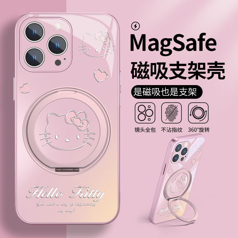 Hellokitty猫手机壳适用苹果系列