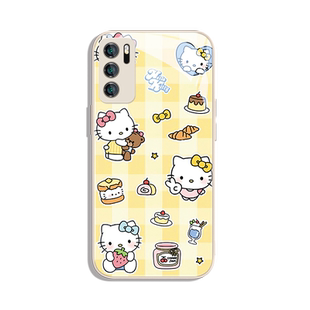 凯蒂猫手机壳适用华为mate80/mate60pro闺蜜pura70女神气质nova12新款HelloKitty荣耀200不会撞壳magic6液态