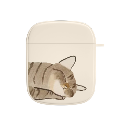 猫咪小猫卡通可爱适用苹果耳机套