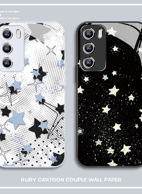 适用oppofindx8s手机壳黑色星星vivoiqoo13星空小米17promax/15ultra高级红米note14pro不撞款k70新款s30玻璃
