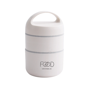 304不锈钢多层超长保温饭盒可微波炉加热带饭桶便携小型便当餐盒