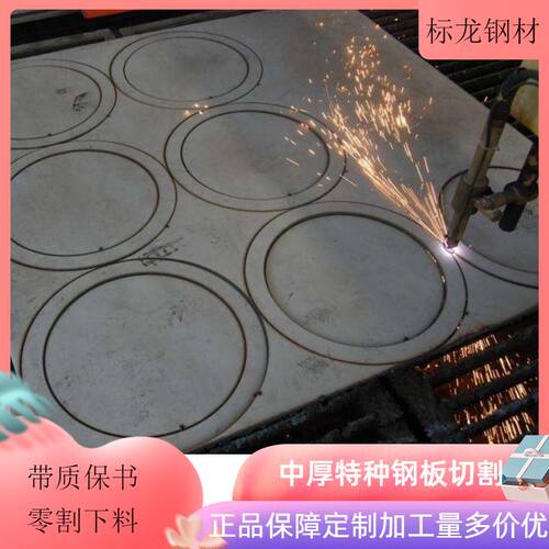 标龙高强板切割Q390BQ420B下料