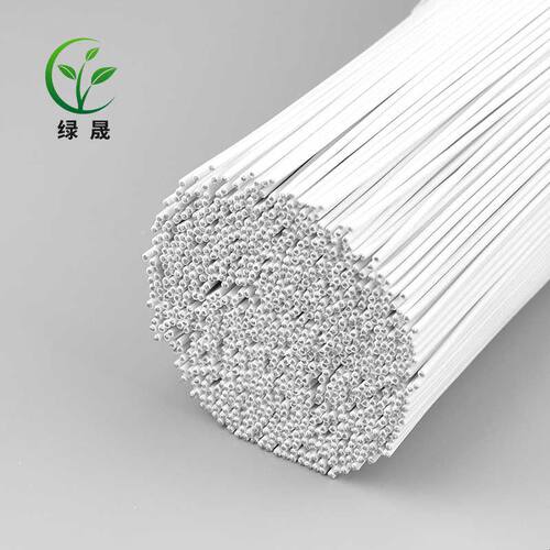 防老化包塑铁丝扎线 0.7*15cm葡萄枝绑扎圆扎丝 园艺用塑胶扎带