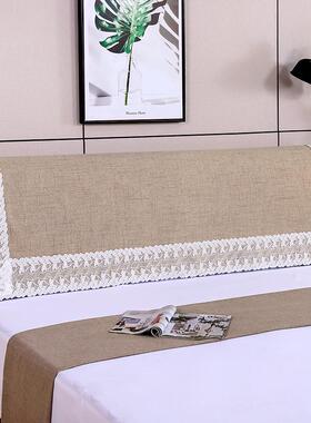 床头盖布遮盖布防尘罩防尘布床头罩床头套床头盖布靠背巾盖巾新款