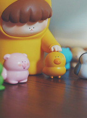 【特价清仓】和你在一起盲盒手办潮玩摆件可爱治愈少男少女礼物