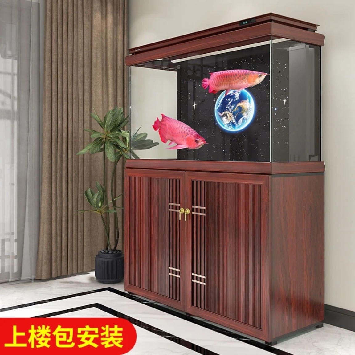 HMM森森鱼缸水族箱生态玻璃鱼缸家用客厅大型底滤落地免换水,宠物/宠物食品及用品,底柜/落地缸,淘宝优惠券,粉丝福利购,淘宝优惠卷