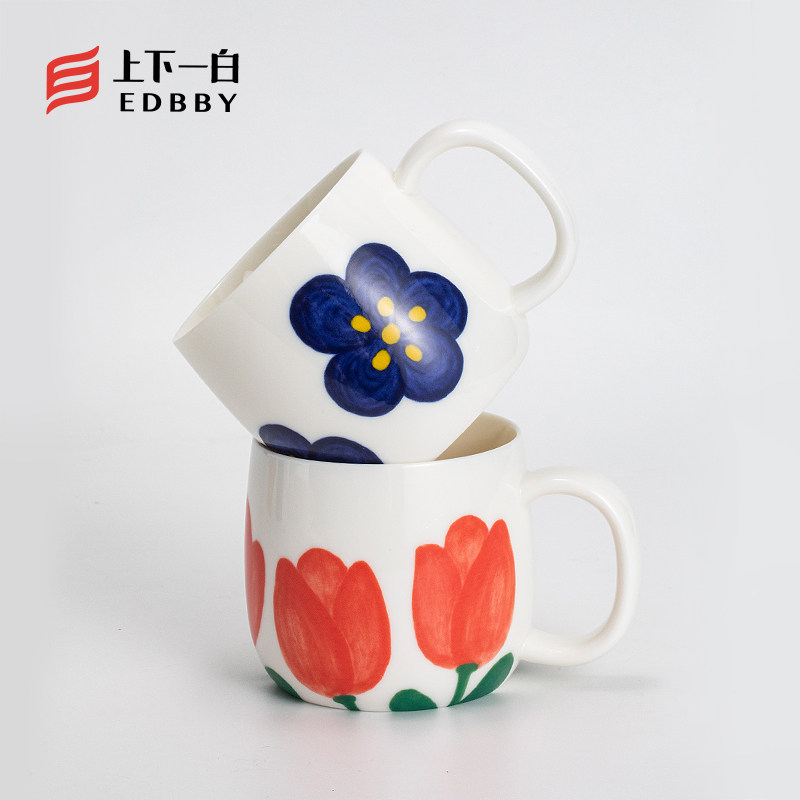 「上下一白」马克杯陶瓷水杯情侣杯子一对杯送礼结婚礼物个性定制,餐饮具,马克杯,淘宝优惠券,粉丝福利购,淘宝优惠卷