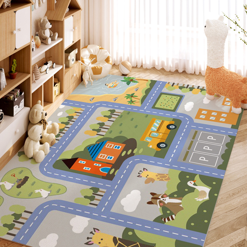 朝凰书房儿童房卡通皮革环保