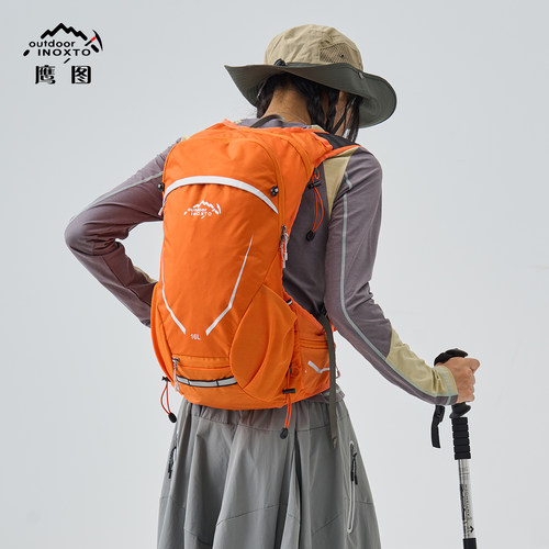 inoxto鹰图户外登山背包自行车骑行包登山徒步双肩包男女通用16升