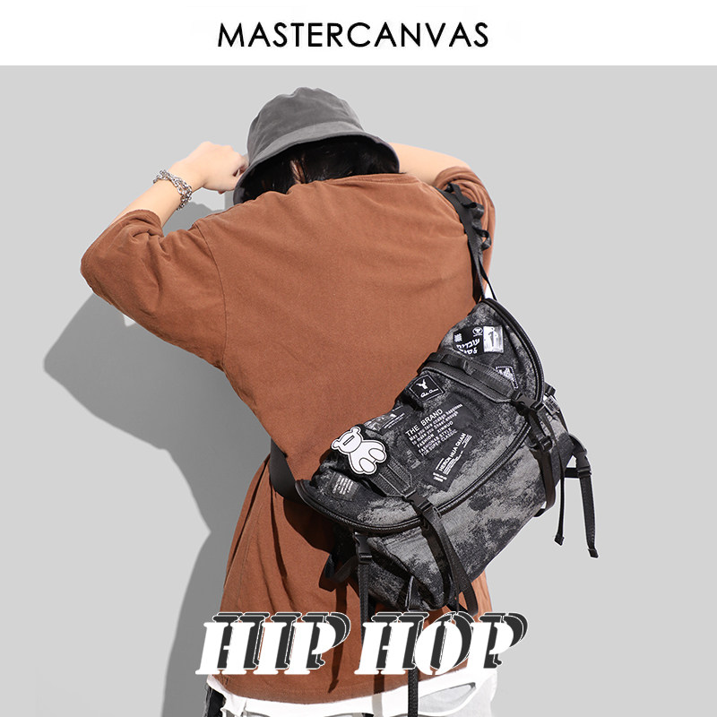 túi đeo chéo mini nam MASTERCANVAS/Canvas Master Túi đeo chéo thời trang chức năng Túi đeo vai thương hiệu hợp thời trang Túi đeo vai đơn cho nam và nữ túi nhỏ đeo chéo nam túi đeo chéo nam hà nội