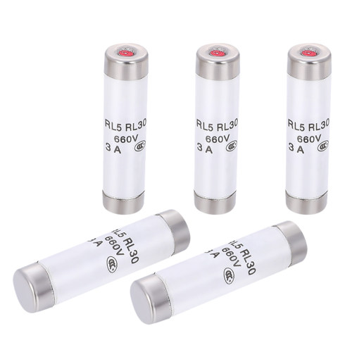 RL30 RL5-660V陶瓷保险熔断器底座保险丝1A2A4A5A6A10A16A 熔芯子