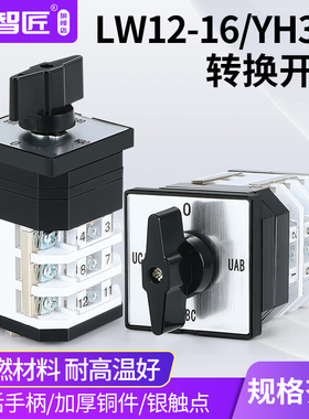 LW12-16 YH3/3三相电压转换测量开关万能转换电压表检测 T6912.3