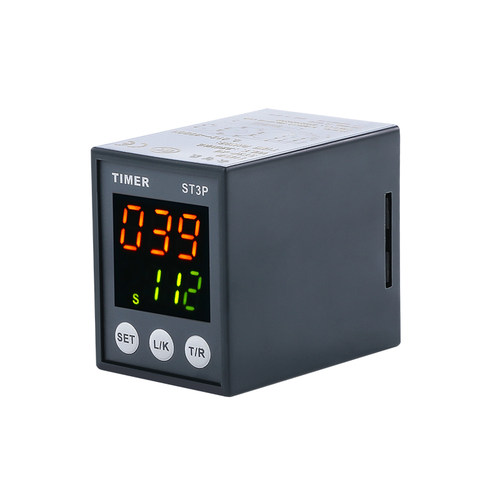 ST3P-AB循环通电延迟时间继电器12V24V电子数显220V代替JSZ3 AH3