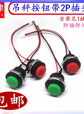 R13-507吊秤按钮带线带XH2P插头直视吊秤2t3t5t10t吊钩秤开关按键