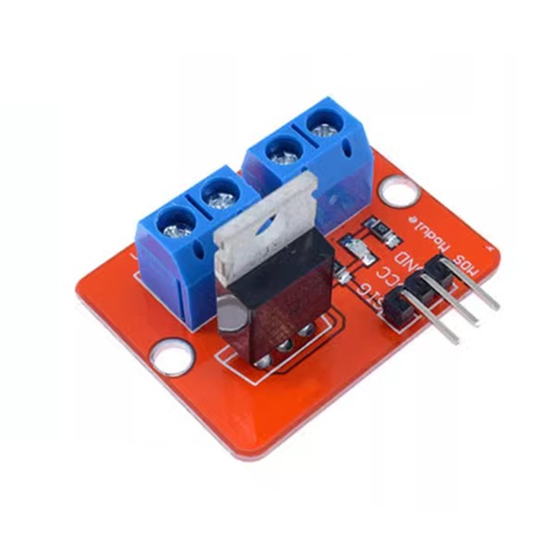 IRF520驱动模块 MOS管场效应管单片机LED灯带驱动模块PWM调节模块