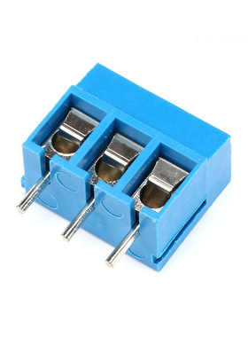 廷津 KF301蓝色KF301-2P/3P位 接线柱 5.0mm间距 接线端子300V15A