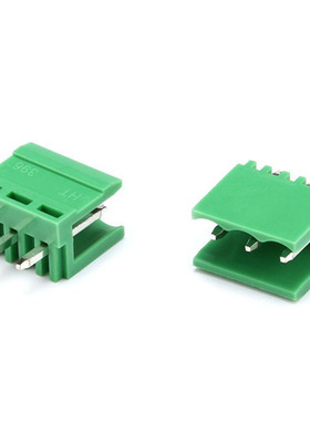 HT3.96-2/3/4/5/6/8P拔插式PCB接线端子396V直针插座3.96mm接插件