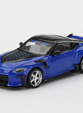 MINI GT 1:64 日产Nissan Z VeilSide FFZ400 蓝色合金车模#1167