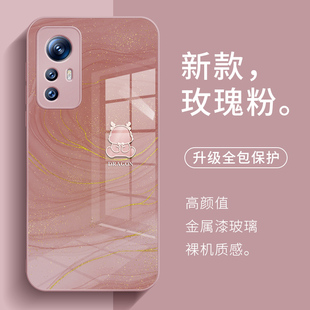 note13保護套12Ultra 11小眾k60pro高級感k50玻璃15 k80紅米k70至尊版 鎏金龍適用于小米14pro手機殼Turbo3新款