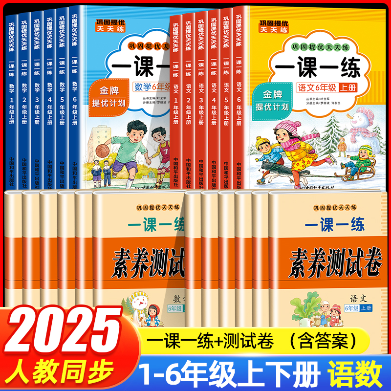 2025新版一课一练赠素养测试卷