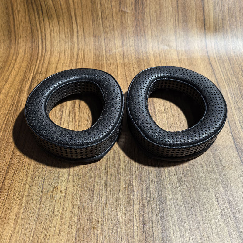 适用于SENNHEISER 森海塞尔HD800 HD800S 全面打孔小羊皮耳机套全真皮耳垫海绵耳罩加厚记忆棉慢回弹头梁头垫