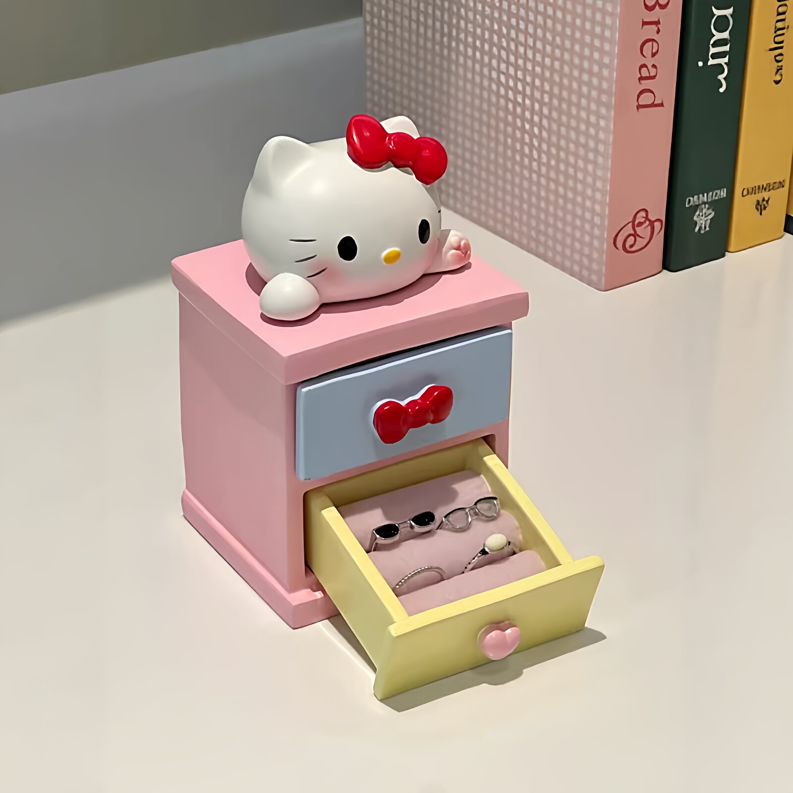 装饰摆件哈喽Kitty首饰盒卡通小