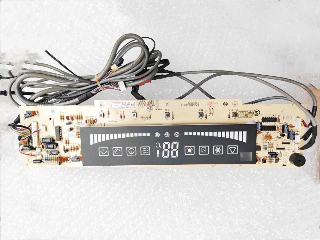 志高空调电脑板ZLAB-38-C3D1 柜机显示板 LM638aX002-Z 控制面板