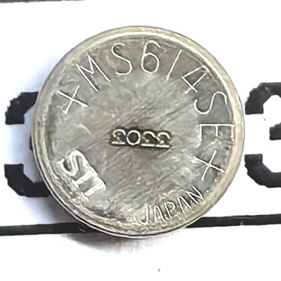 sii日本精工 MS614 3v可充电纽扣电池 裸电池 MS614SE 全新