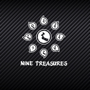 九宝乐队内蒙古中国摇滚土摇镂空车汽车贴纸车贴纸窗笔记本行李箱