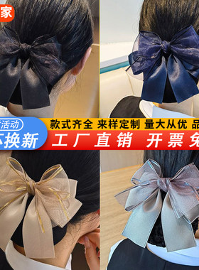 护士头花女网兜银行工作职业头发发网头饰空姐上班发饰盘发夹时尚