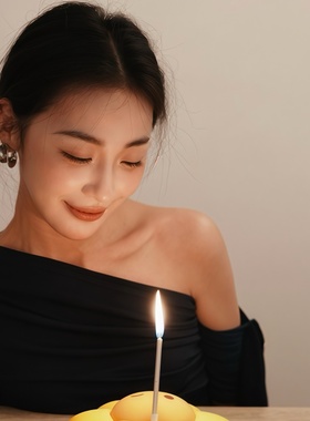 独立包装生日蜡烛单支铅笔弯曲蜡镀金银色单根曲线蜡烛蛋糕用装饰