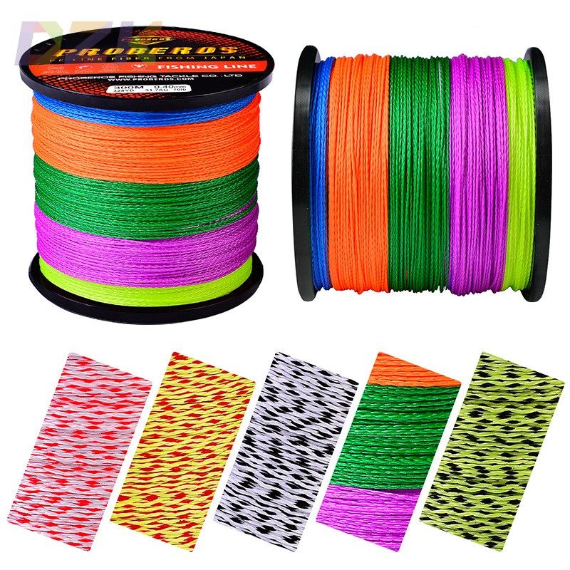 9编300米鱼线PE编织线五彩大力马渔线矶钓海钓用主线鱼线y7