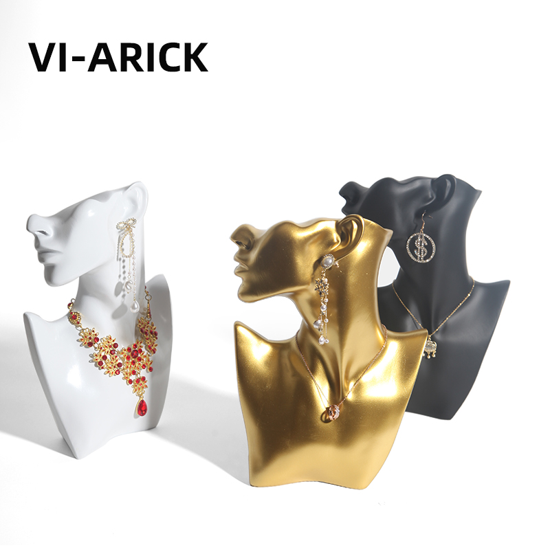 VI-ARICK模特项链展示架耳环项链收纳架样板房装饰摆件拍照道具 饰品/流行首饰/时尚饰品新 首饰展示架 原图主图