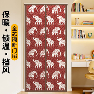 2026挡风棉门帘防风挡风保暖家用隔音磁吸加厚保温门帘冬天保暖断