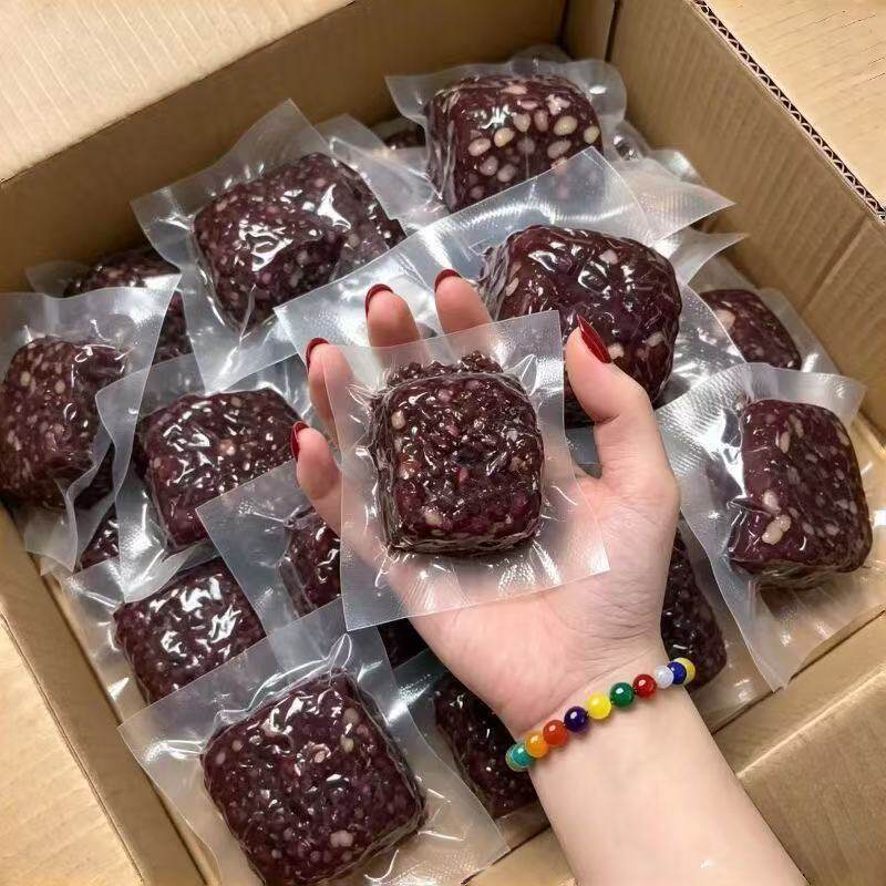 山药红豆糕手工制作独立包装粗粮即食糕点传统小吃早餐速食点心