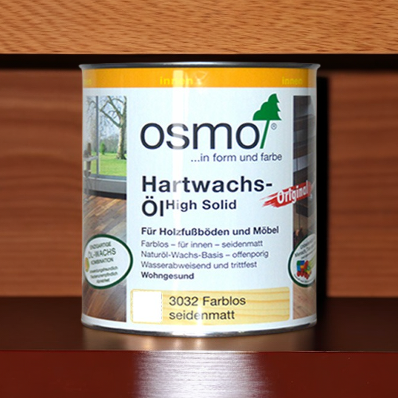 木蜡油 OSMO欧诗木德国原装进口室内户外防水耐候原木硬质亮光油