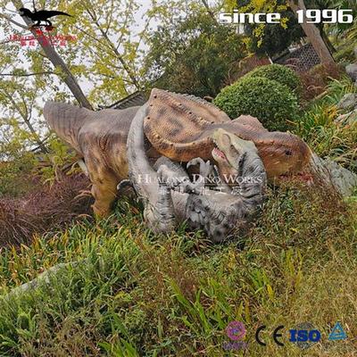 春节冰雪天引流利器公园商场景区深受喜爱的仿真恐龙吉祥物.