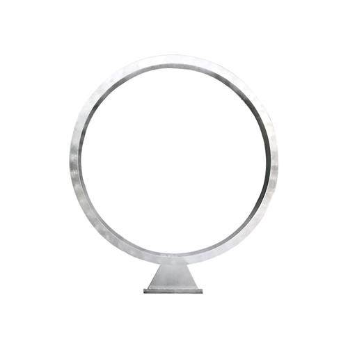 网红雾化旋转水雾门圆环喷景观雾森圈商场互动道具不锈钢户外雕塑