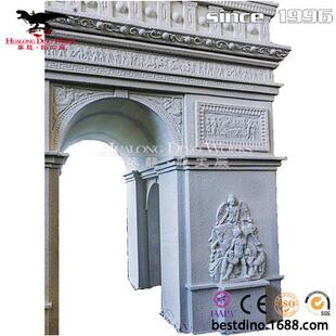 世界各地大型微缩景观模型专业定制凯旋门罗马斗兽场电影道具