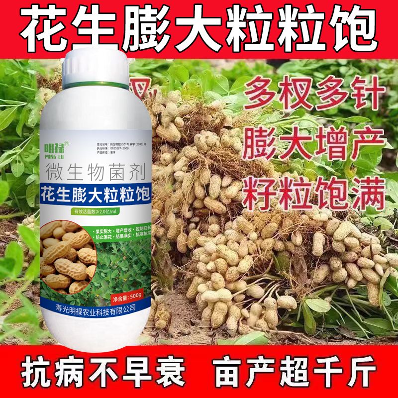 花生宝宝粒粒饱满绿叶壮棵促根颗粒饱满提高产量多肽加强型叶面肥