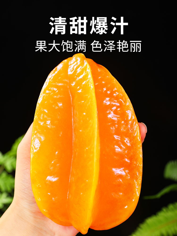 福建漳州甜杨桃6斤新鲜水果整